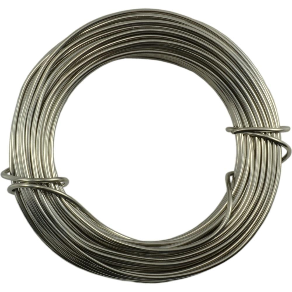 Midwest Fastener 23926 19ga x 30' Stainless Wire